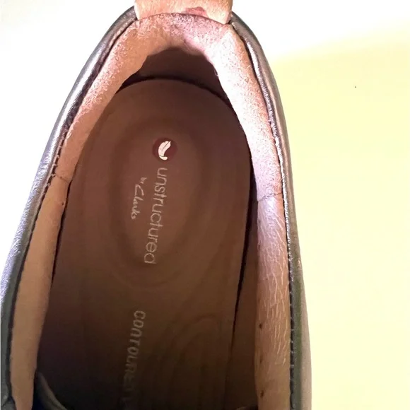 Clarks Metallic Brown Sneakers - Picture 5 of 5